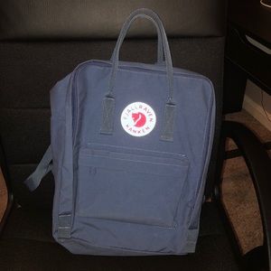 Fjallraven Kanken Blue Bookbag NEW